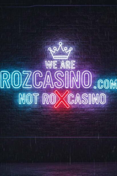 We are Rozcasino.com not roxcasino or rozcasino
