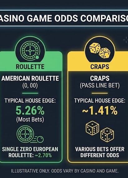 casino game odds