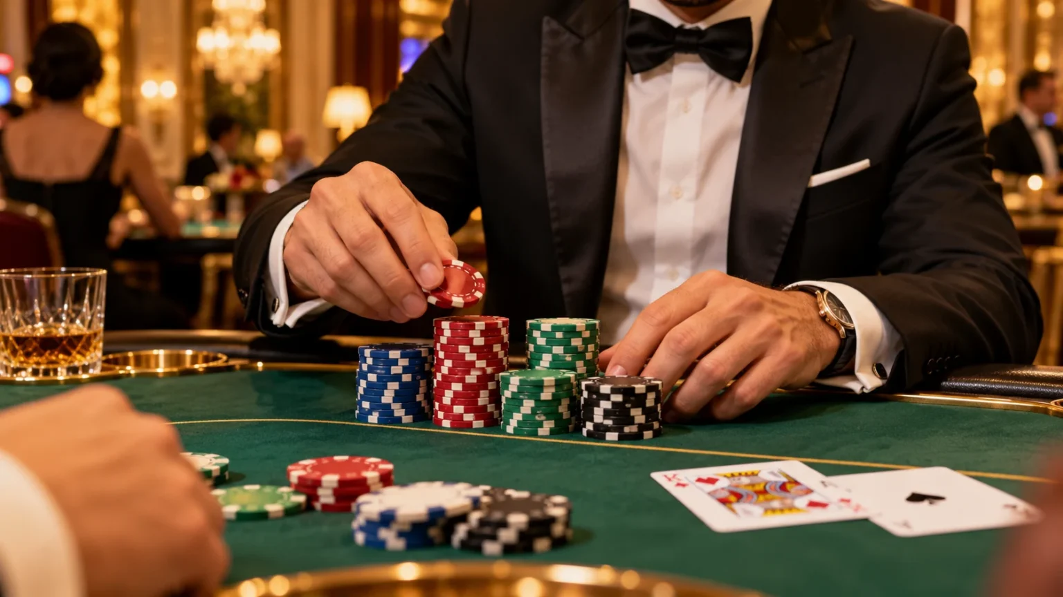 How to Handle Casino Chips at a Table